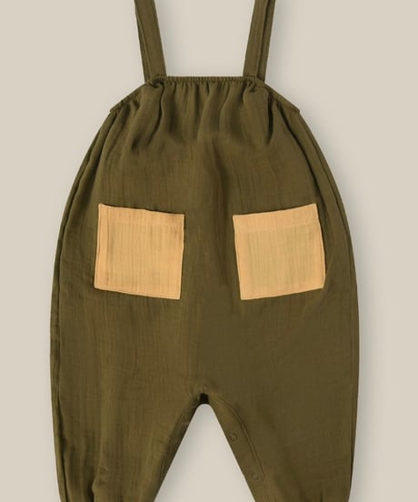 organic zoo - Olive Artisan Jumpsuit