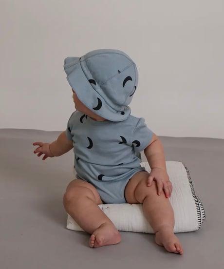 organic zoo - River Midnight Short Sleeve Bodysuit