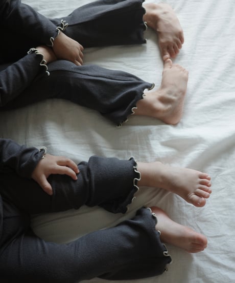 UANDEL - Mellow Collared Pants (Charcoal)