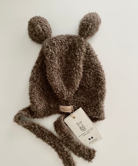 Kiddy Stuff - Boucle Bear Hat Brown