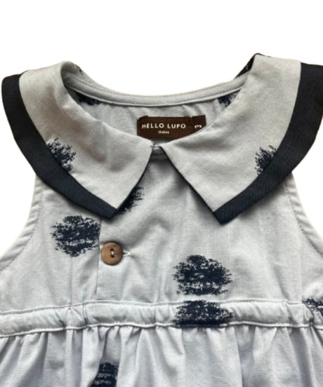 HELLO LUPO - OLIVER BABY TUTA - BLUE CANDY/LINEN NAVY