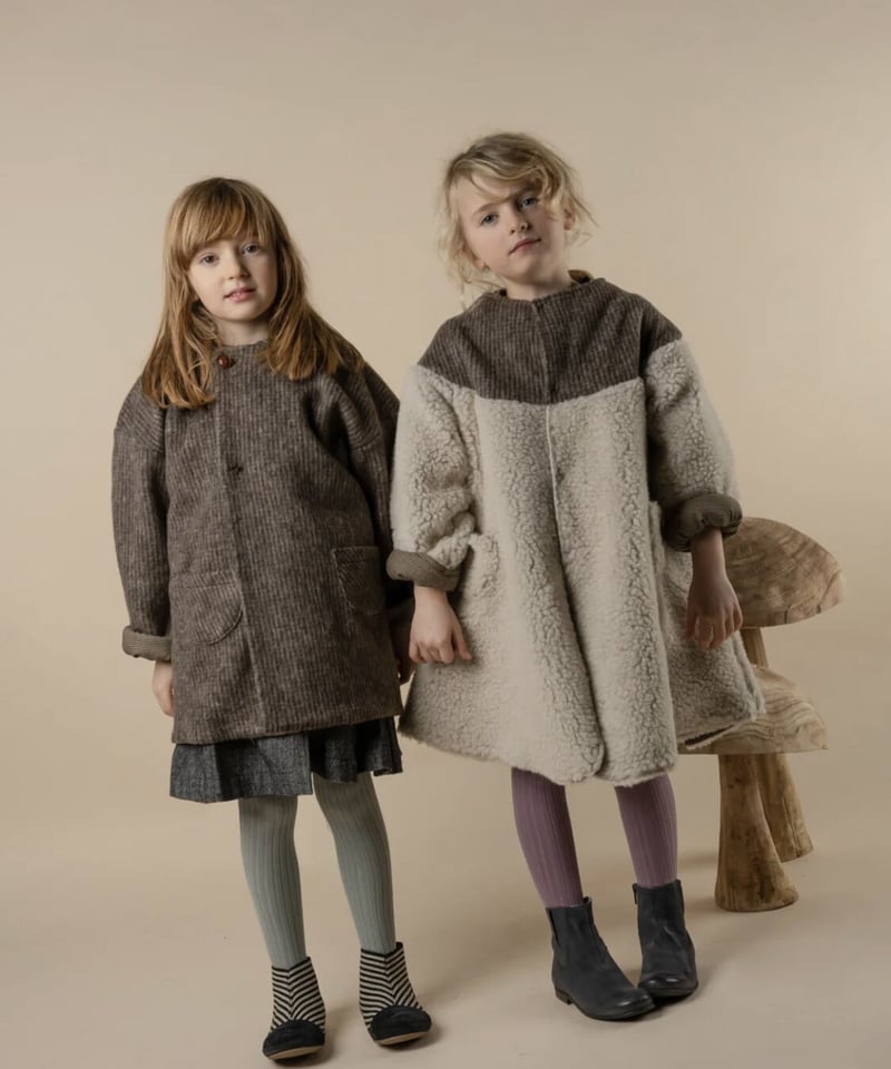 hello lupo Bell coat bianco 2-3y