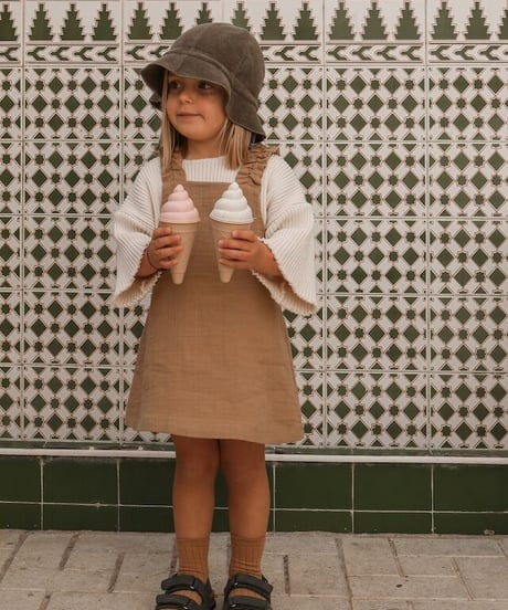 organic zoo - Olive Terry Bucket Sun Hat (ラスト1-2y)