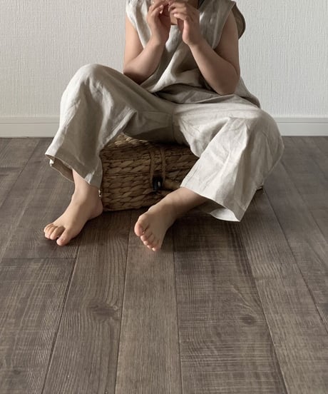 son and daughter - KOA LINEN SETS(Black)