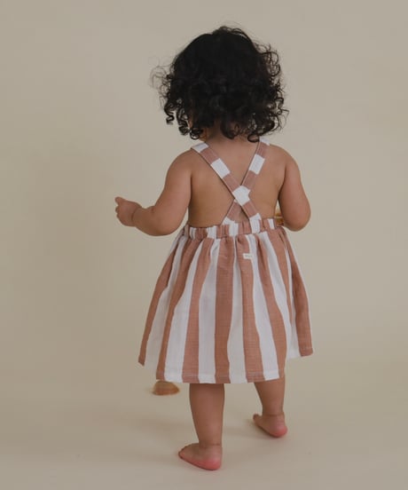 organic zoo - Sienna Stripes Apron Skirt