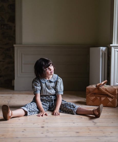 Little Cotton Clothes - Gabriella Blouse Rustic Check