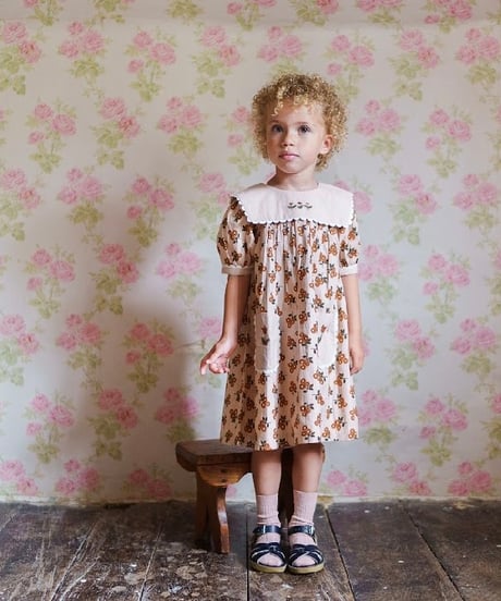 Little Cotton Clothes -  Winnie Dress Marigold Floral