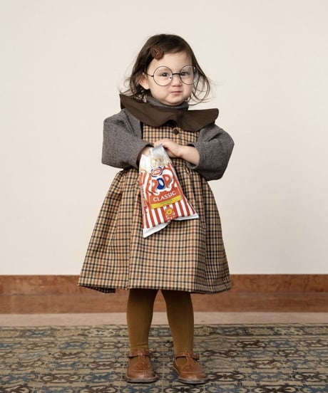 HELLO LUPO - Sissi Skirt / lill check