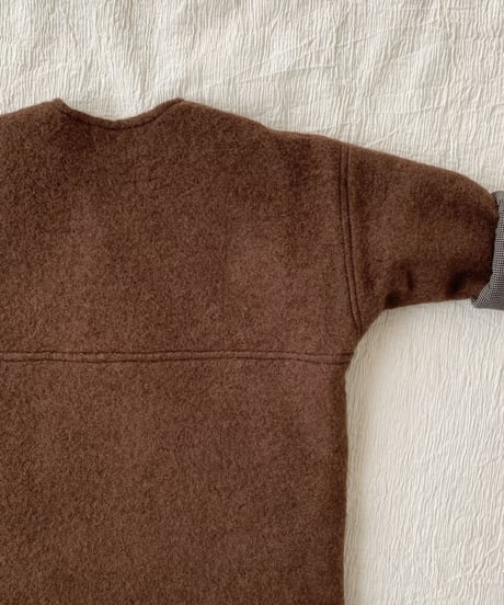 HELLO LUPO - Lupo Kimono Coat / brown (18m〜5y size)