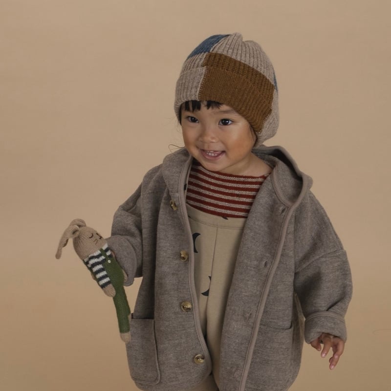organiczoo ミッドナイトダンガリー Organic Zoo】Charcoal Midnight Dungarees【1-2歳/2-3歳/3-4歳
