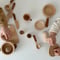wooden kitchen set