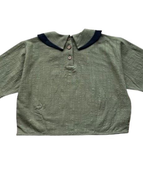 HELLO LUPO - OLIVER TOP - SAGE/SUMI