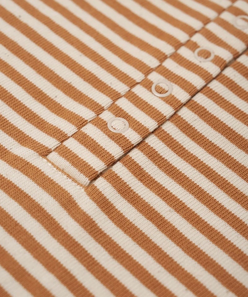 organic zoo - Copper Stripes Beach Romper | UANDEL