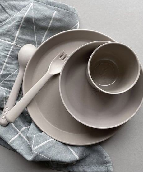 cink - Bamboo Bowl  & cutlery set