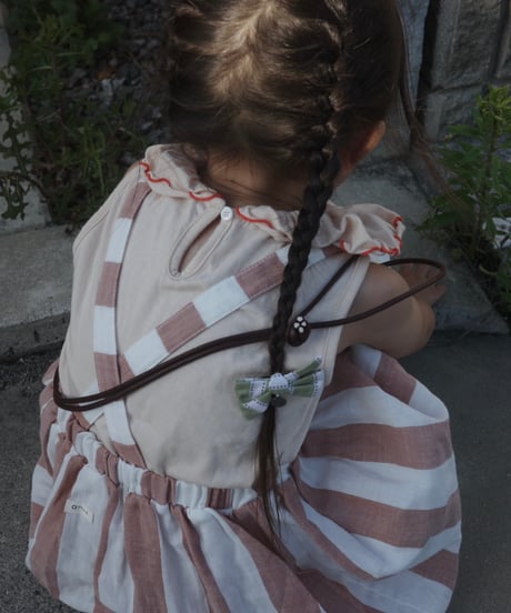 organic zoo - Sienna Stripes Apron Skirt