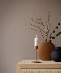 cooee design - CANDLESTICK 13CM COCONUT