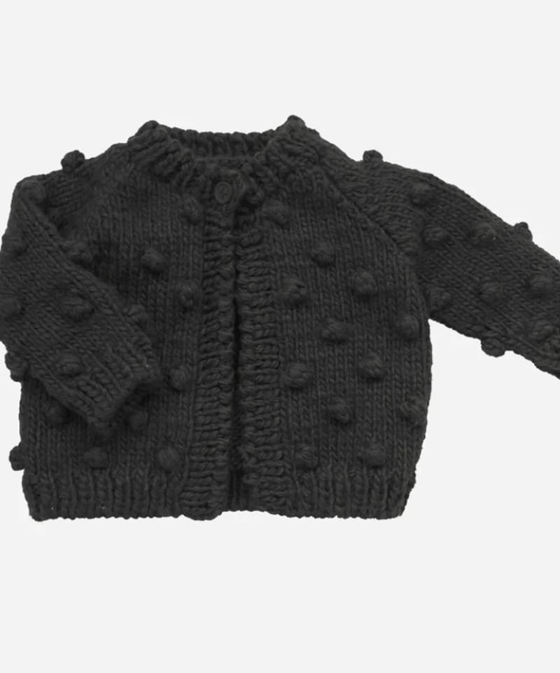 THE BLUEBERRY HILL - Popcorn Cardigan Black |