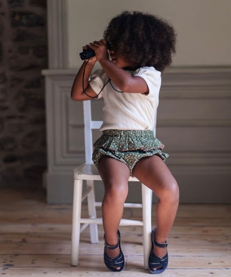 Little Cotton Clothes -  Frilly Poppy Bloomers Hawthorn Floral