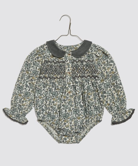 Little Cotton Clothes - Nancy Romper - Midwinter Floral