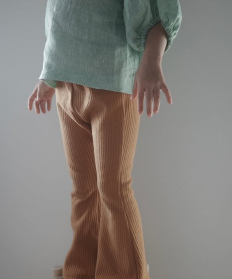 UANDEL - flare pants (Terracotta)