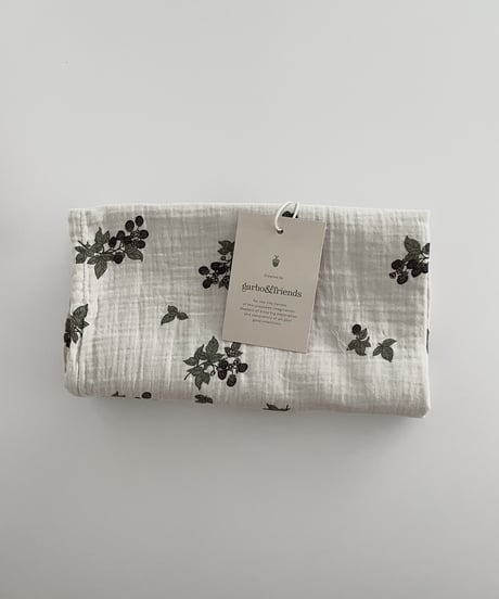 garbo&friends - Blackberry Muslin Swaddle Blanket