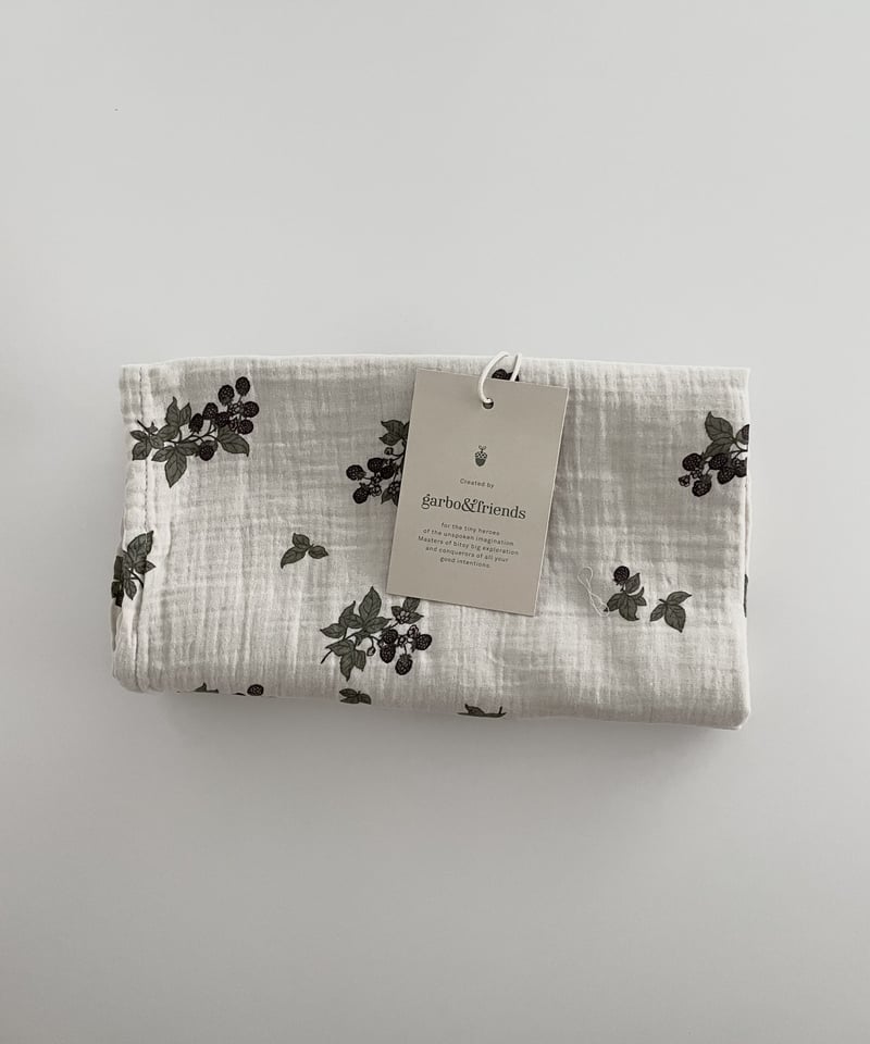 garbo&friends - Blackberry Muslin Swaddle Blank
