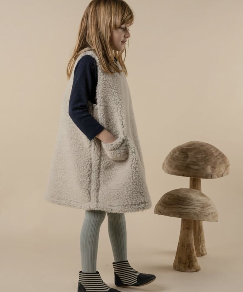 ボトムス HELLO LUPO 2023aw 予約販売商品】HELLO LUPO - Apron Skirt (Bianco) | UA