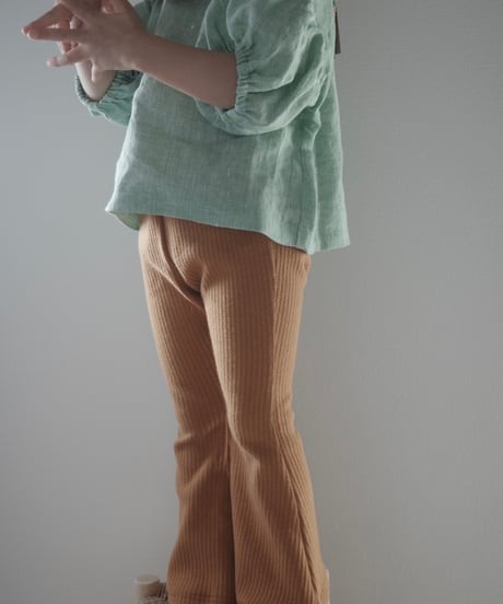 UANDEL - flare pants (Terracotta)
