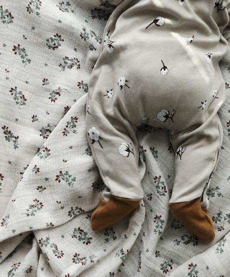 organic zoo - Cottonfield Suit with contrast feet