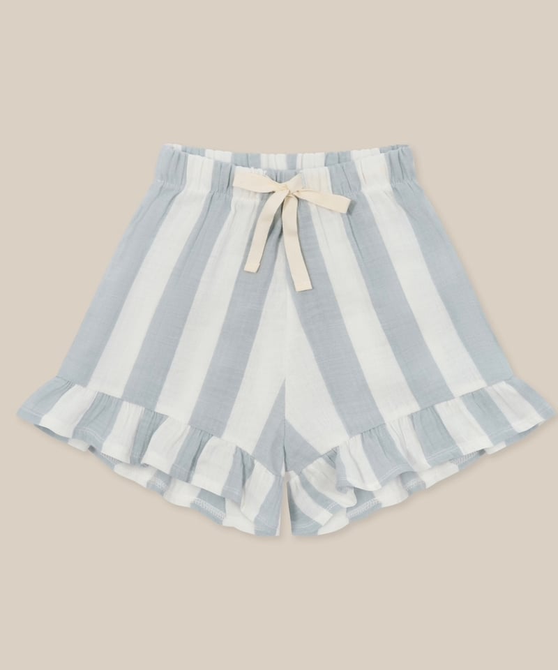 organic zoo - Sardine Stripes Frill Shorts | U