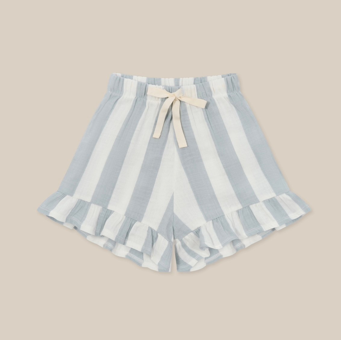 organic zoo - Sardine Stripes Frill Shorts | U