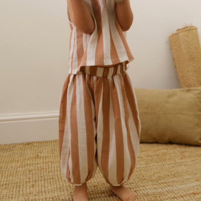organic zoo オーガニックズー Stripes Pants 1-2y organic zoo オーガニックズー Stripes Pants 1-2y