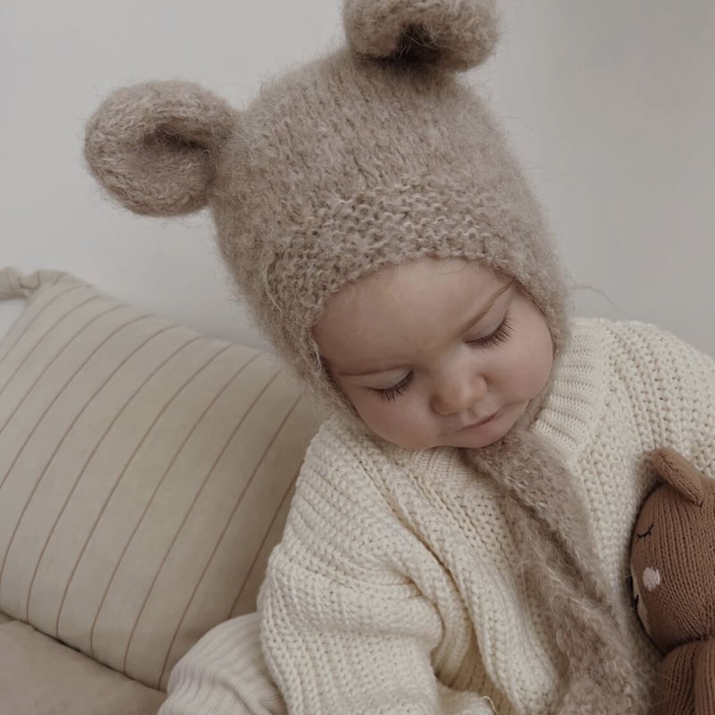 Kiddy Stuff - Mouse Hat Light Beige | U andel