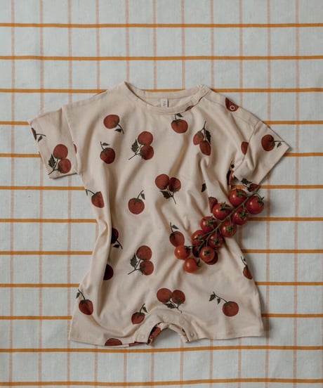 organic zoo - Tomato Summer Romper 送料無料
