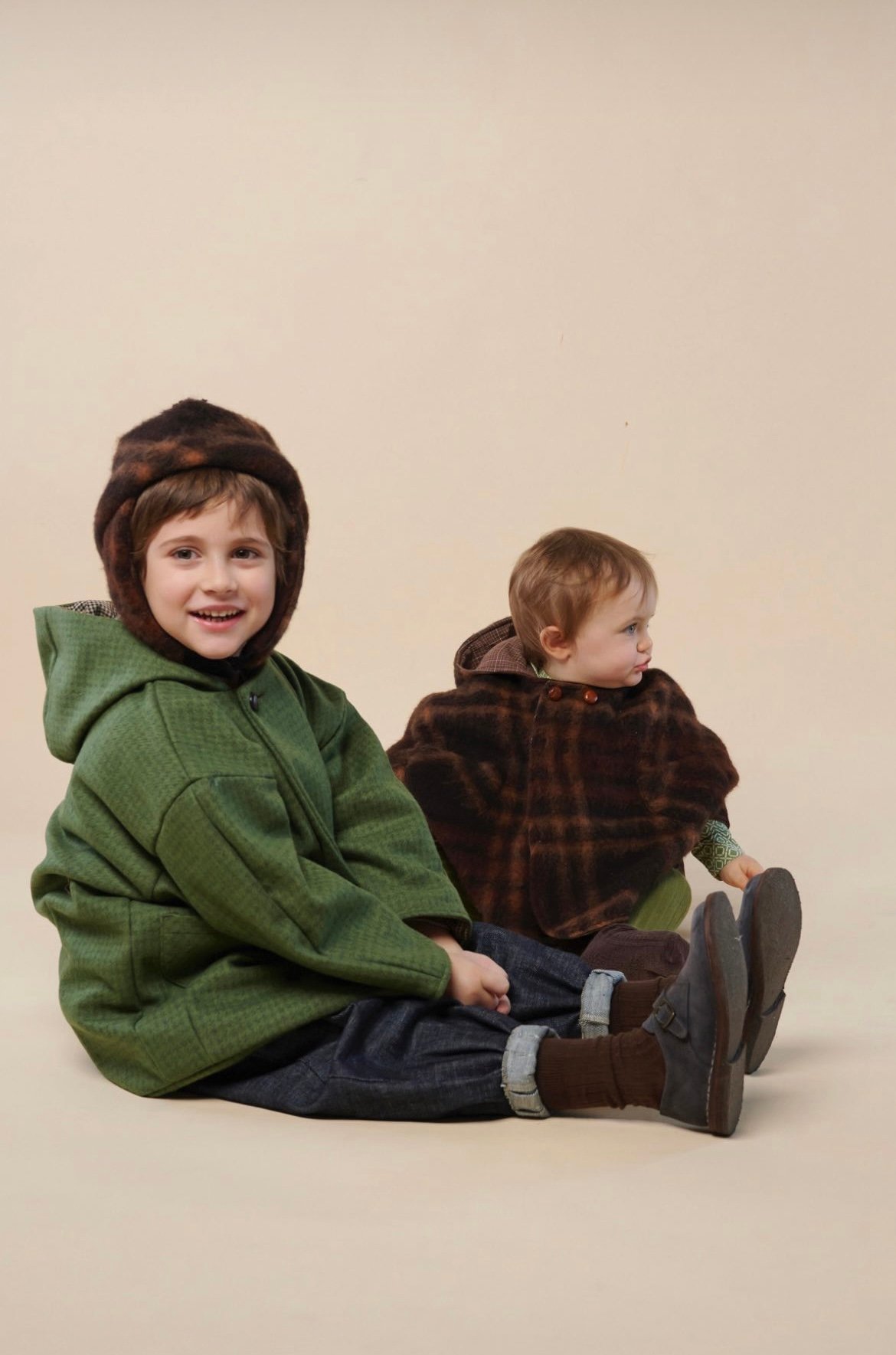 HELLO LUPO - N Poncho - Pine Tree | UANDEL