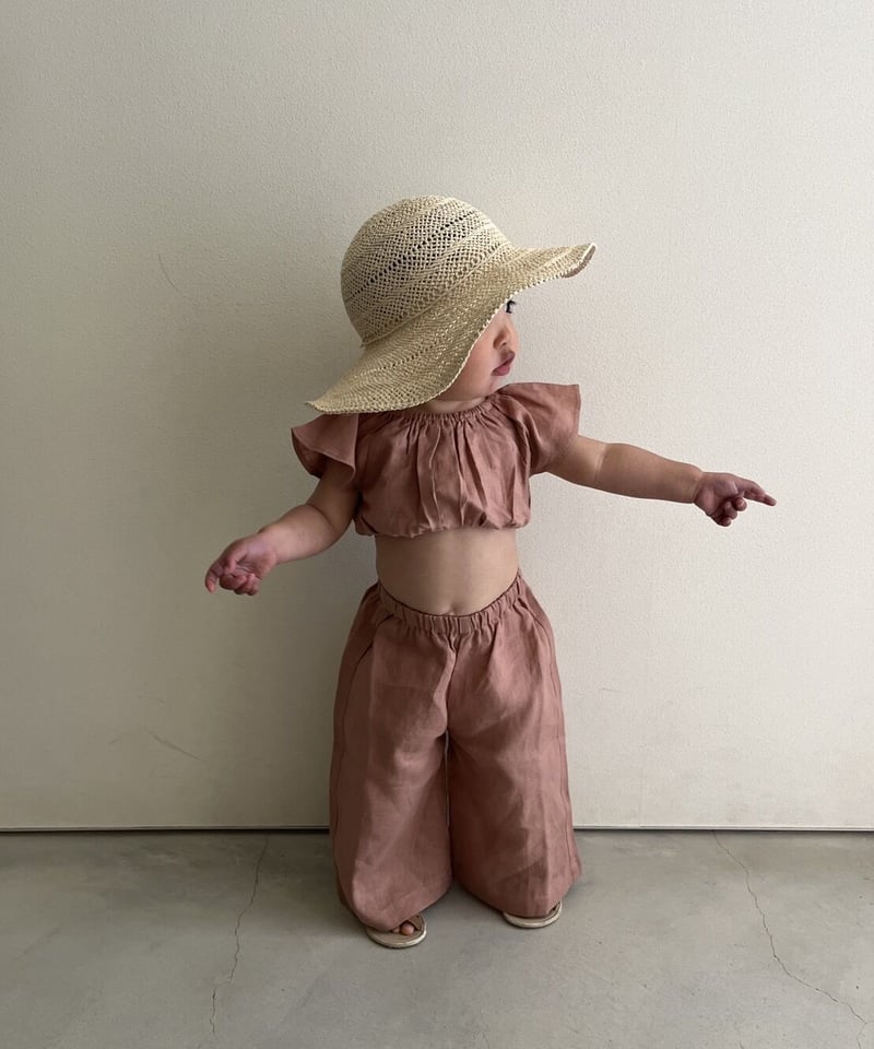 son and daughter リネンセットアップ son and daughter - SILA LINEN SETS | UANDEL