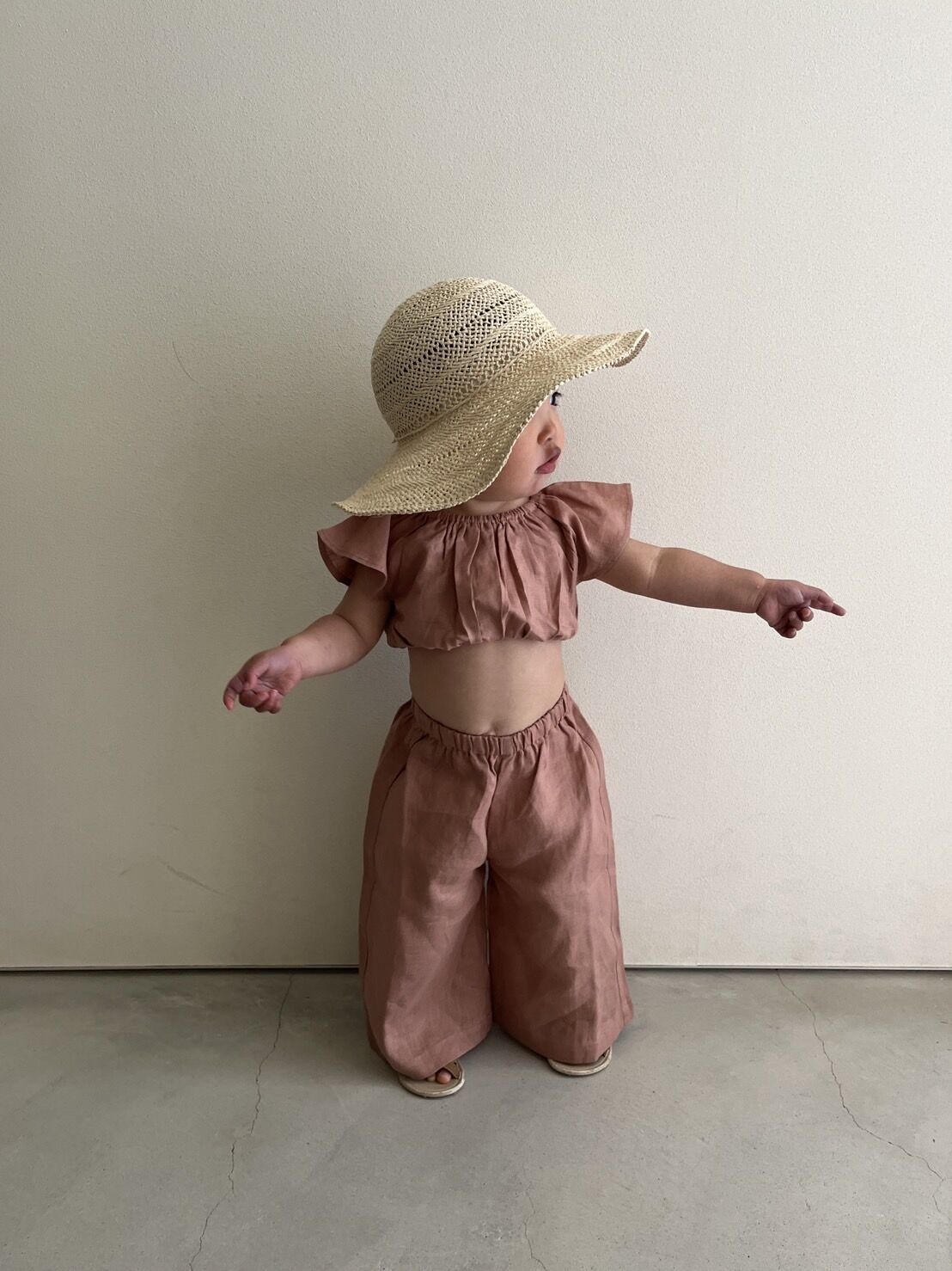 son and daughter リネンセットアップ son and daughter - SILA LINEN SETS | U andel