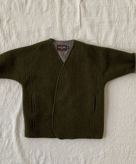 HELLO LUPO - Lupo Kimono Coat / matcha green