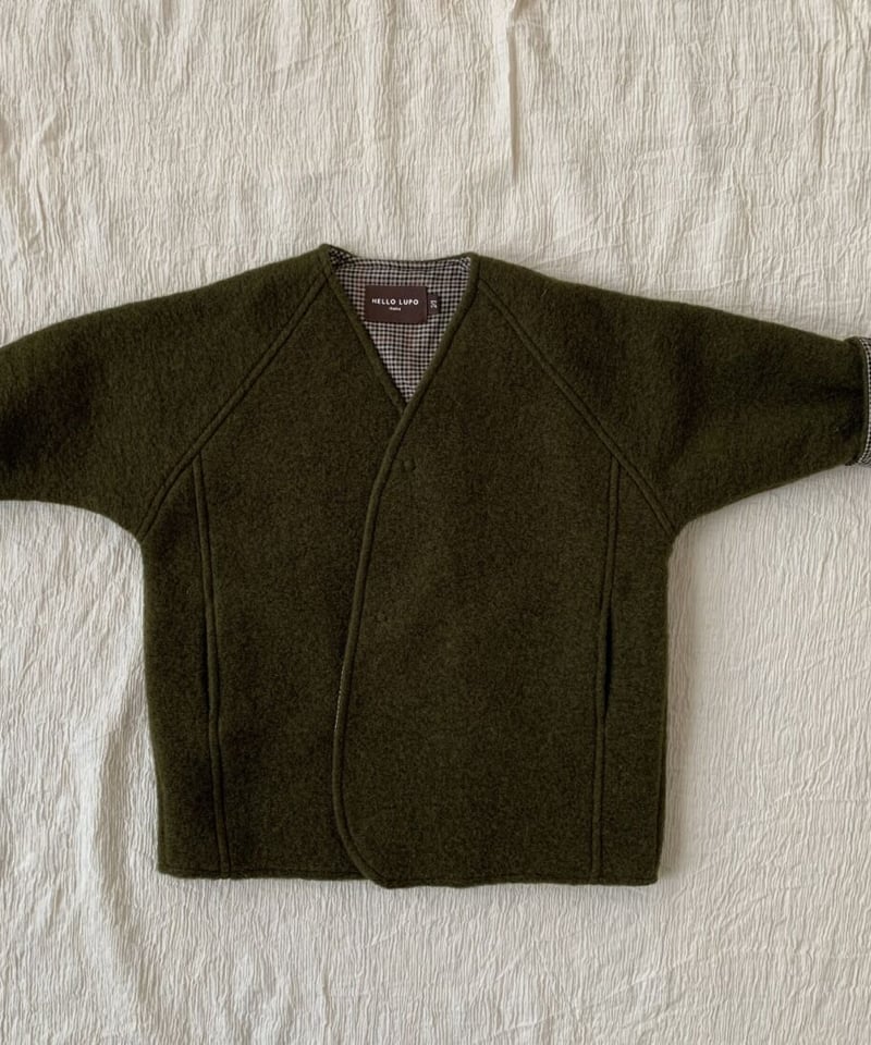 HELLO LUPO - Lupo Kimono Coat / matcha green | HELLO LUPO - Lupo Kimono Coat / matcha green |