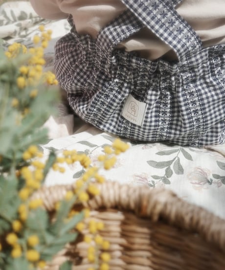UANDEL - Shadow Navy Gingham Bloomers