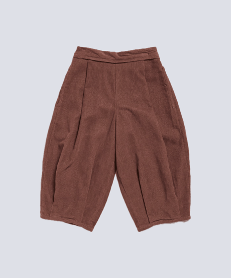 Little Cotton Clothes - Jessica Trousers Velvet in Nutmeg