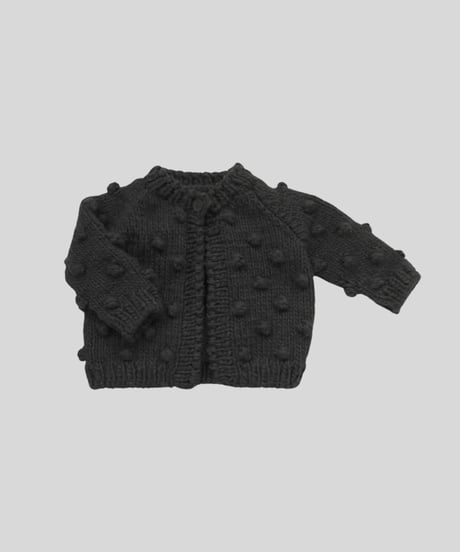 THE BLUEBERRY HILL - Popcorn Cardigan  Black