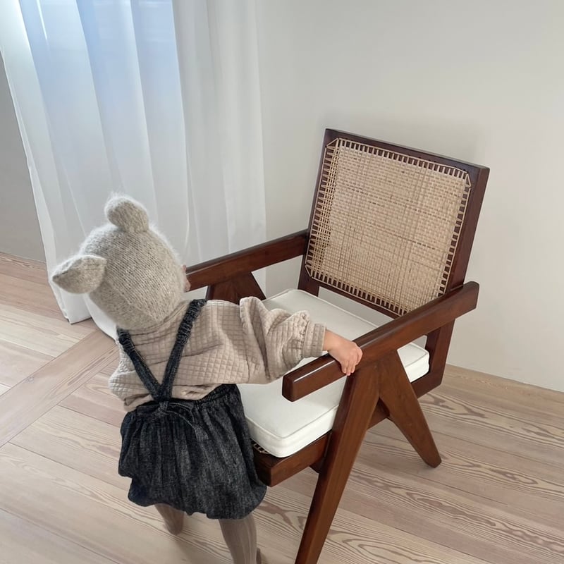 kiddy stuff ボンネット 2-4y 即納] kiddy stuff mouse