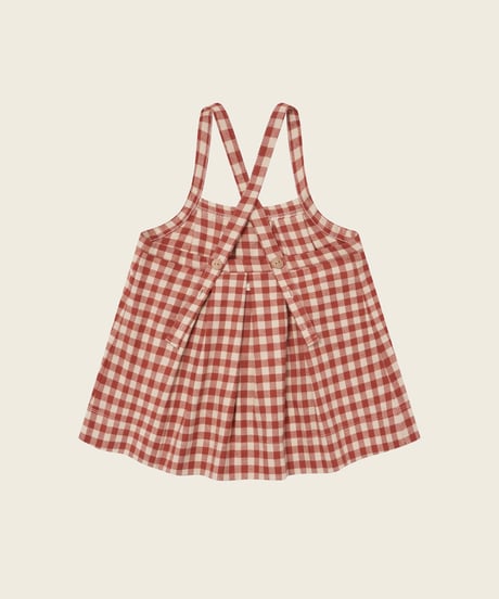 organic zoo - Paprika Gingham Tribe Skirt