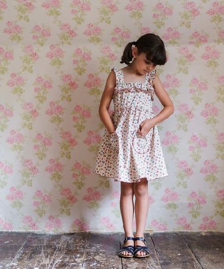 Little Cotton Clothes -  Sandy Dress Sundae Floral