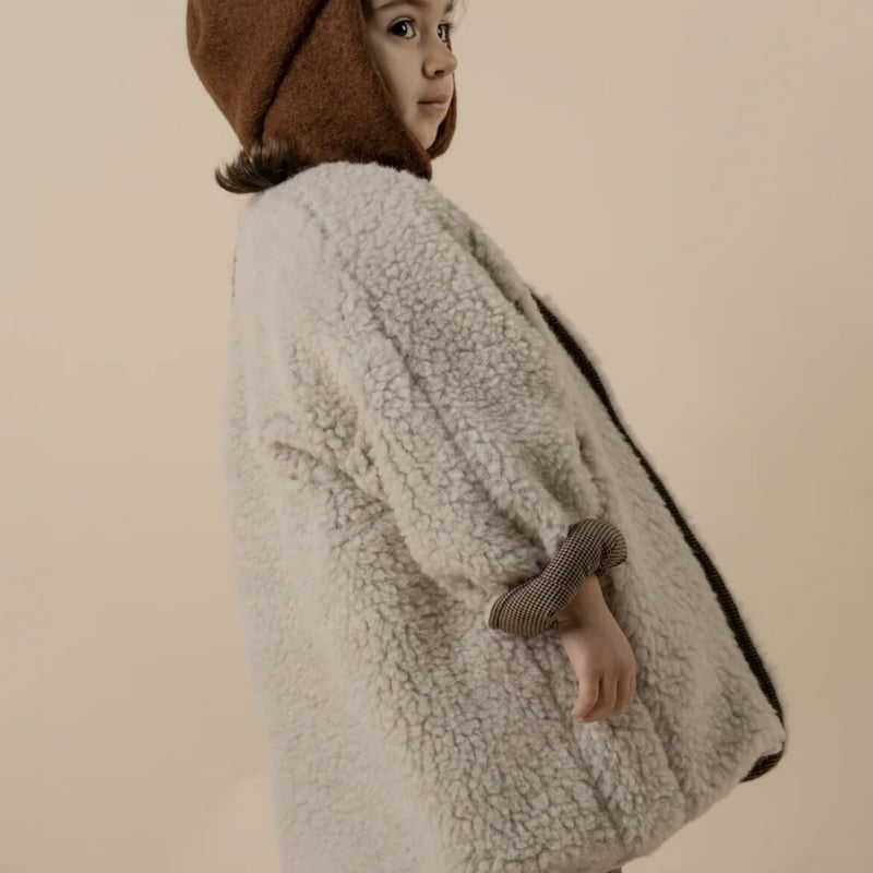 HELLO LUPO - Kimono Coat ( Bianco) | U andel