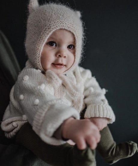 pixie hat white