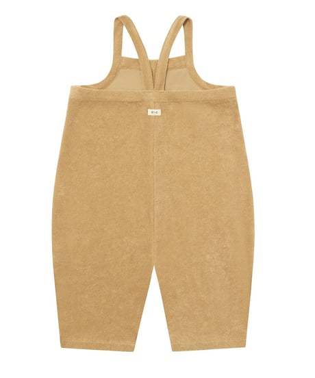 organic zoo - Wheat Terry Cropped Dungarees