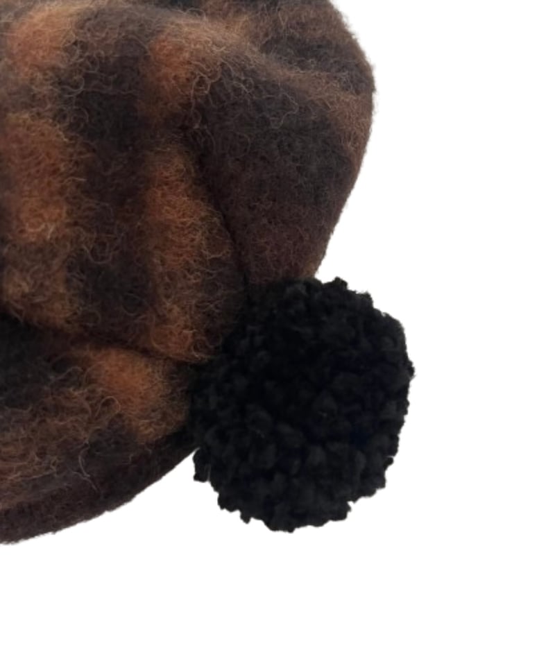 Hello Lupo  hat Chestnut （size M） HELLO LUPO - Tommy Hat - Chestnut | UANDEL