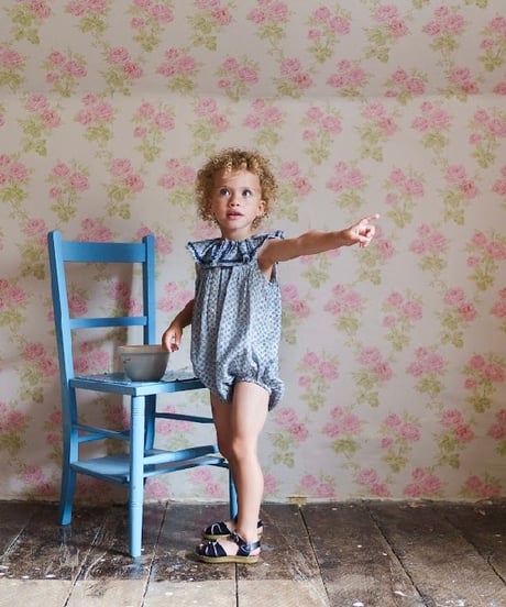 Little Cotton Clothes - Clara Romper Tenby Floral